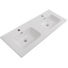 База под раковину BELBAGNO ETNA-1200-4C-SO-2-RW подвесная с четырьмя выкатными ящиками для раковины с двумя чашами, Rovere Moro, 1202x462x500