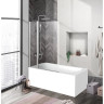 Шторка на ванну BELBAGNO UNO-V-2-80/150-C-Cr